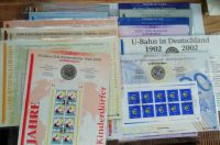12 Numisblätter 2/1999-5/2002 mit10 DM bzw 10 € Münzen Deutsche P Niedersachsen - Handeloh Vorschau