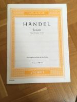 Noten Händel Sonate in F-Dur Baden-Württemberg - Herbrechtingen Vorschau