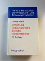 Einführung in die Allgemeine Betriebswirtsschaftslehre (Wöhe) Niedersachsen - Cuxhaven Vorschau