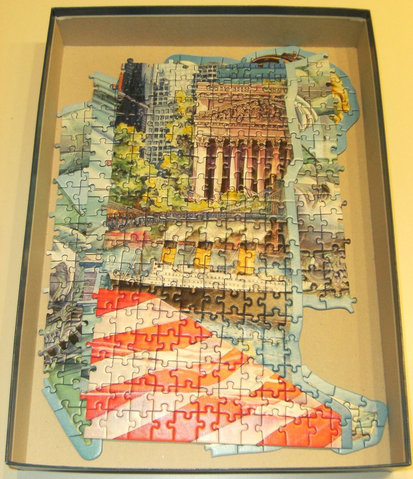2 x Ravensburger Puzzle–1000 Teile–New York + Freiheitsstatue in Elchingen