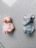 Aufhänger Haken Keramik Schwein Maus Freunde Nordrhein-Westfalen - Altenberge Vorschau