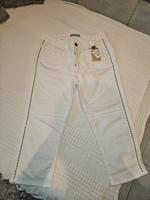 Damen Hose knielang stretch weiß Gr. 42 Rheinland-Pfalz - Mainz Vorschau