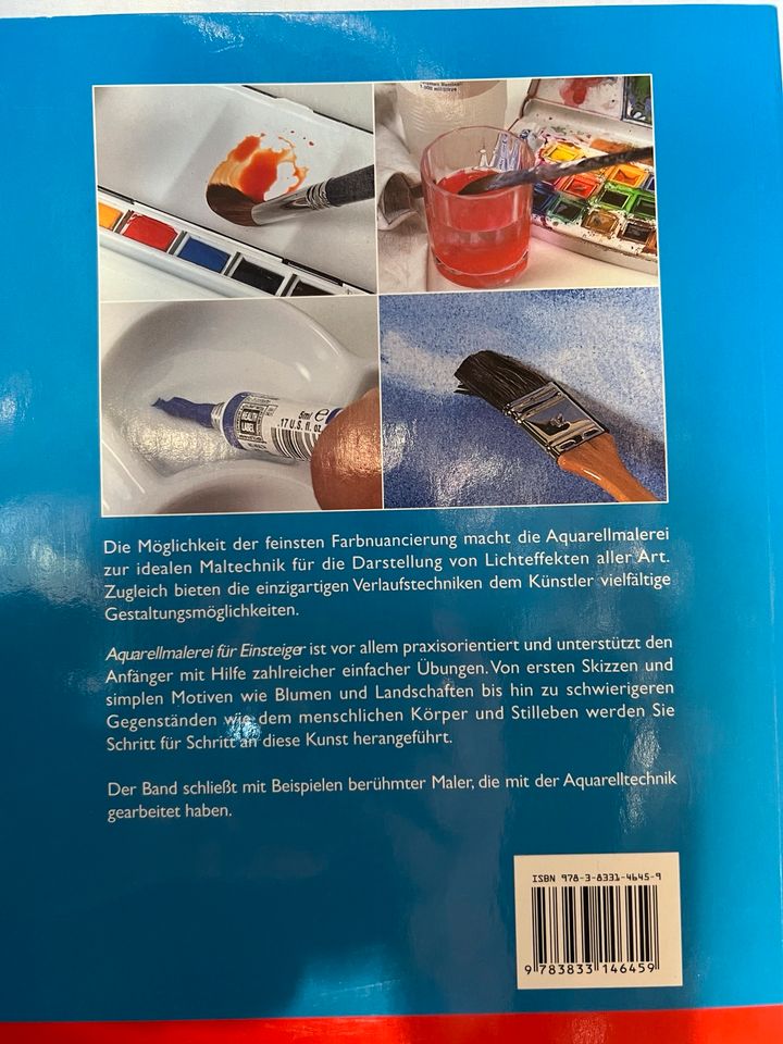 Buch: Aquarell Malerei für Einsteiger/ Inclusive Versand! in Wilhelmshaven