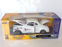 1:18 Shyne Rodz 1941 Plymouth custom Rod weiß - selten Niedersachsen - Rinteln Vorschau