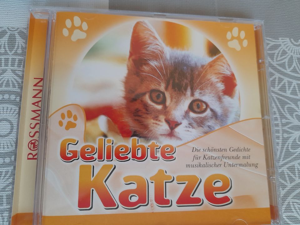 CD geliebte Katze Gedichte mit musik.Untermalung in Lübeck