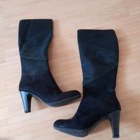 Stiefel mit Absatz.  Größe 37. Schwarz Bayern - Strullendorf Vorschau