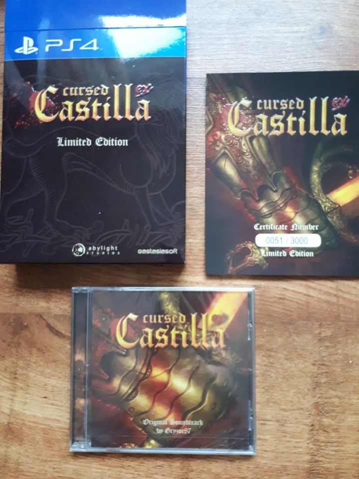 Cursed Castilla EX Limited Edition PS4 in Bünde