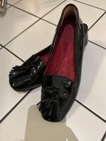 Zanon Zago Ballerina Slipper Schuhe Gr. 39 Lackoptik Schwarz, Top Niedersachsen - Braunschweig Vorschau