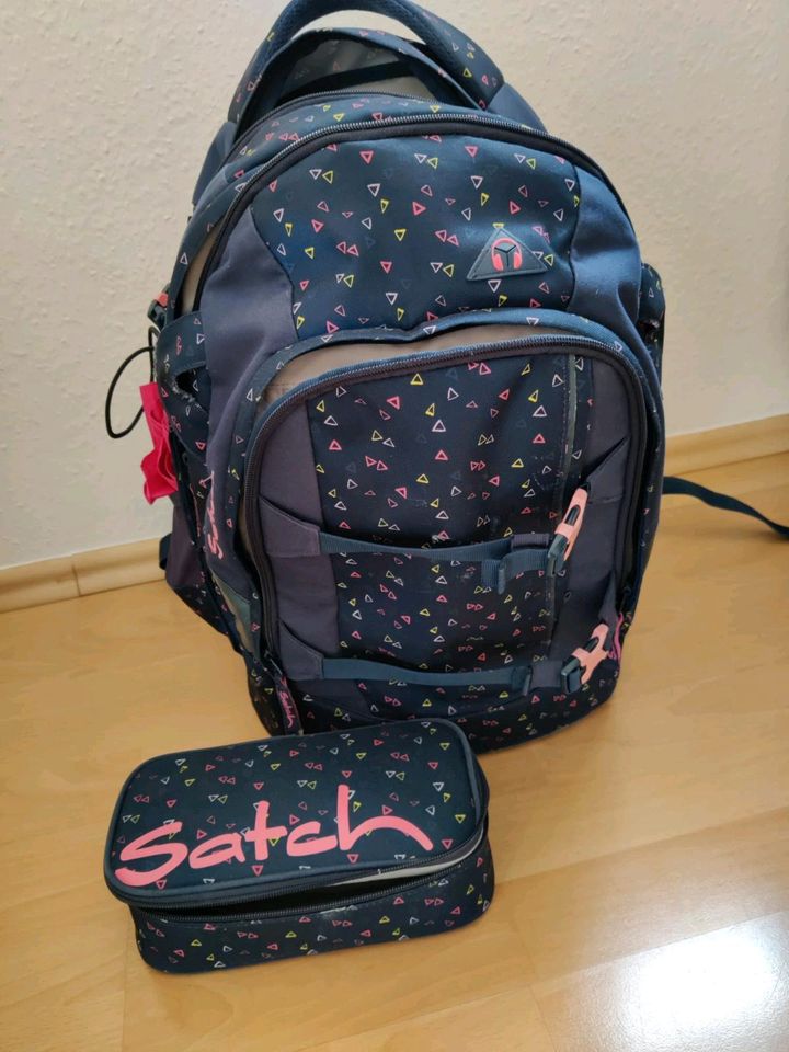 Satch Pack SCHULRUCKSACK Rucksack Tasche inkl. Federmäppchen in Nürnberg (Mittelfr)