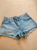 Levi Strauss 501 Hotpants destroyed Gr 28 Bayern - Helmbrechts Vorschau