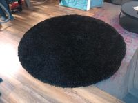 Teppich rund Shaggy schwarz hochflor 200x200cm Hannover - Bothfeld-Vahrenheide Vorschau