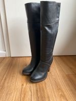 Lederstiefel schwarz Gr 36 v H&M Wandsbek - Hamburg Bramfeld Vorschau