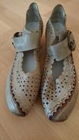 Pums von Rieker Antistress Gr.42 in beige echtes Leder Schwerin - Mueßer Holz Vorschau