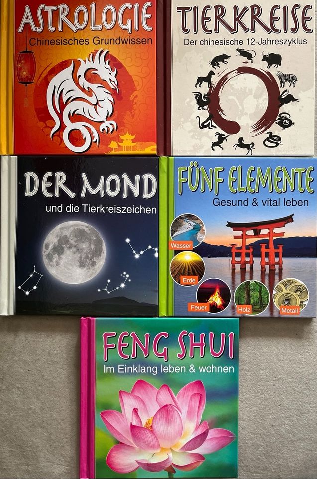 Bücher Astrologie Tierkreise Mond Elemente FengShui in Paderborn