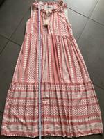 Italy Damen Maxi Kleid Ethno Look One Size altrose/creme Bayern - Obernburg Vorschau