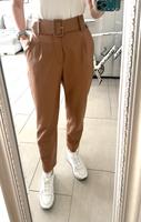 Zara, High Waist Lederhose braun Gr. XS/34 Hessen - Rüsselsheim Vorschau