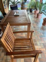 Gartentisch mit 2 Stühlen aus Akazienholz Bayern - Donauwörth Vorschau