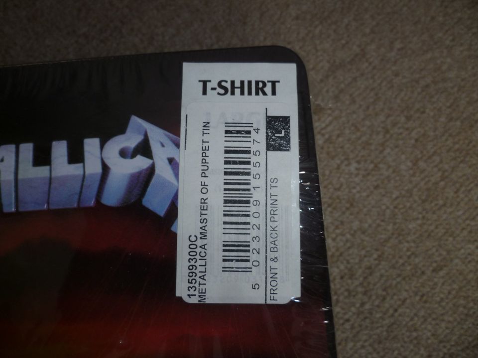 T-Shirt **Metallica** Gr. L in Box *ungetragen in Hannover