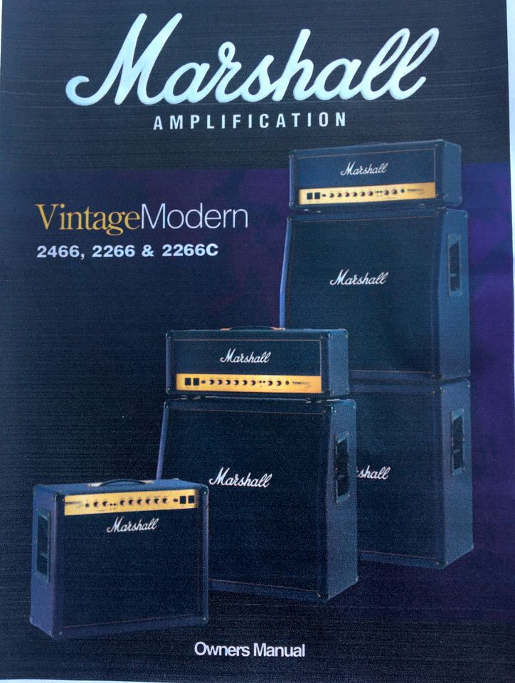 Marshall Vintage Modern 100W Full Stack, Dark Purple Limitiert in Bargfeld-Stegen