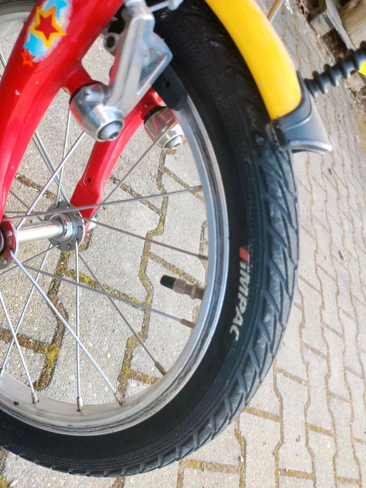 Puky 16 Zoll Fahrrad Taschen Mädchen Junge Kinder Kinderfahrrad in Radebeul