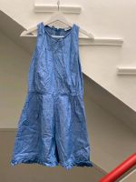 Blauer süßer Jeans Jumpsuit mit Rüschen Düsseldorf - Flingern Nord Vorschau