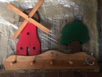 Garderobe Kindergarderobe aus Holz mit Mühle, gebraucht Nordrhein-Westfalen - Kirchlengern Vorschau