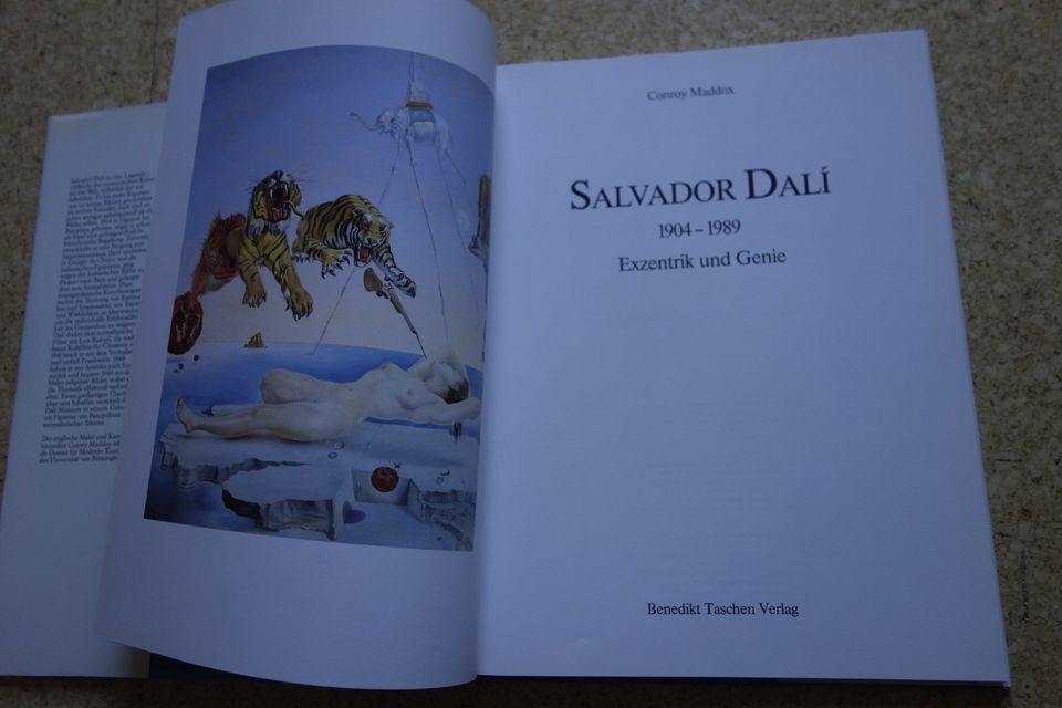 Salvador Dalí Dali Buch Taschen Kunst Bildband Surrealismus in Frankfurt am Main