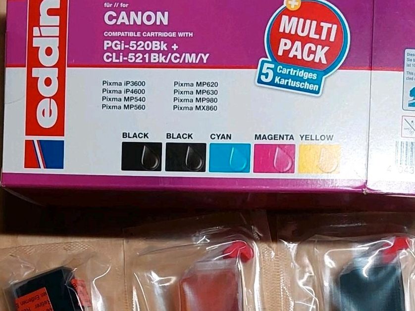 CANON Druckerpatronen compatibel PGi-520 + CLi-521 in Zusmarshausen