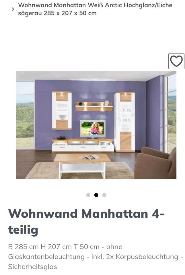 Wohnwand Manhattan NP 1.358,00€ in Hannover