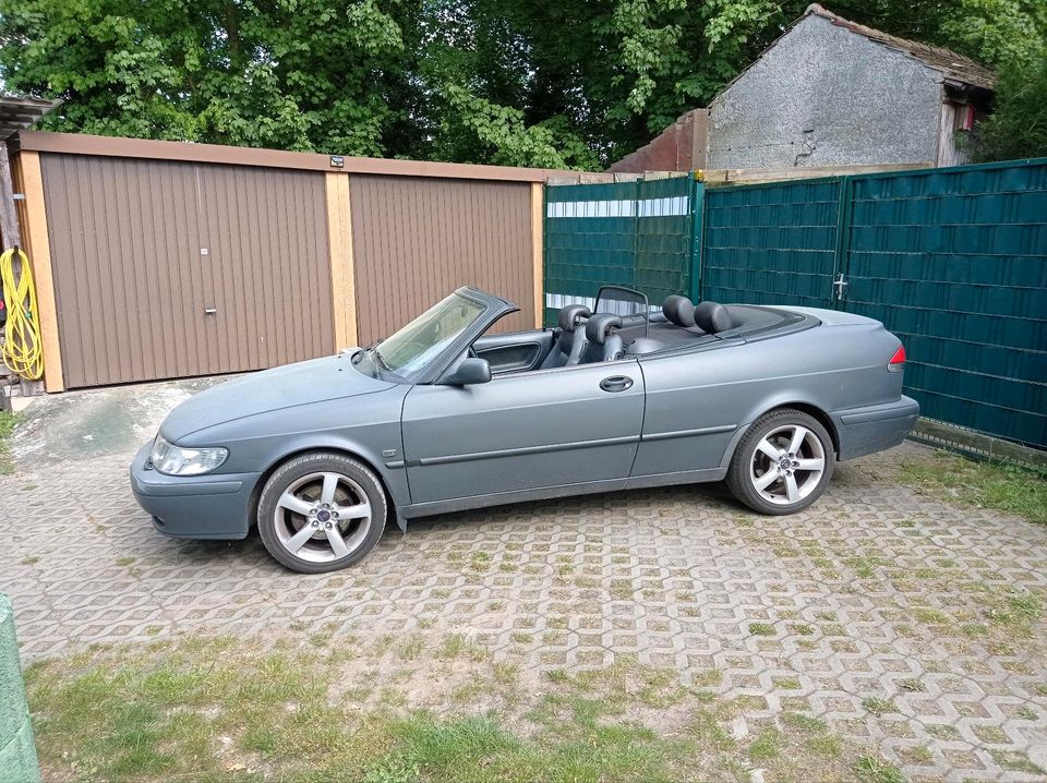 Saab 9-3 SE 2,0 T Cabrio EZ. 2000 bis Sonntag für 2300,- in Stücken