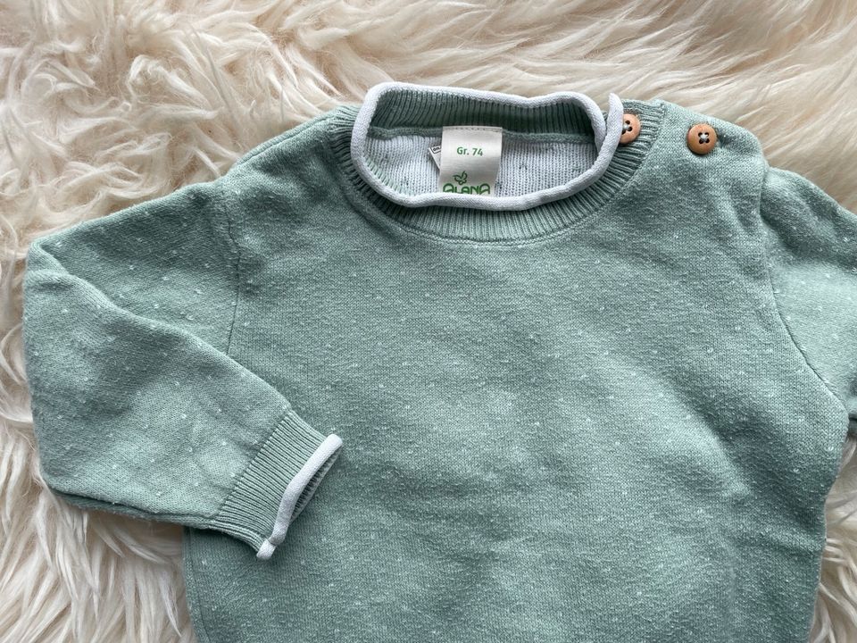 Alana Frühling mint grün Pistazie Pullover Gr. 74 in Bielefeld