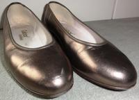 Damen Ballerina Garbor Bronze echtes Leder Gr. 5 Niedersachsen - Lehrte Vorschau