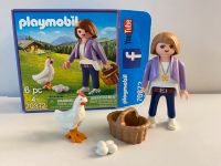 Playmobil 70372 Frau mit Huhn Hessen - Weinbach Vorschau