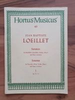 Loeillet, Sonaten 1, Blockflöte Querflöte Violine Cello Berlin - Lichtenberg Vorschau