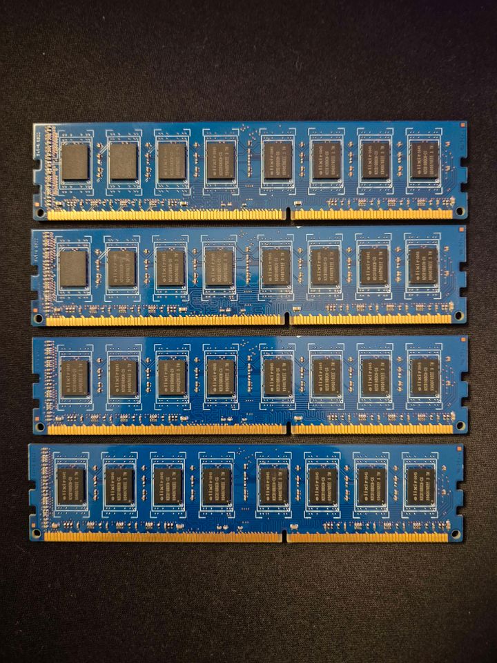 G.SKILL F3-10600CL9D-4GBNT 4 X 2 GB DDR3 in Dachau