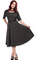 Collectif UK 12. Vintage Polkadots Swingdress Baden-Württemberg - Freiburg im Breisgau Vorschau