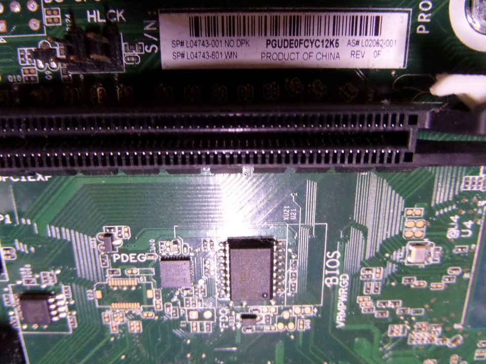 Mainboard aus HP 600  G4 MT in Nersingen