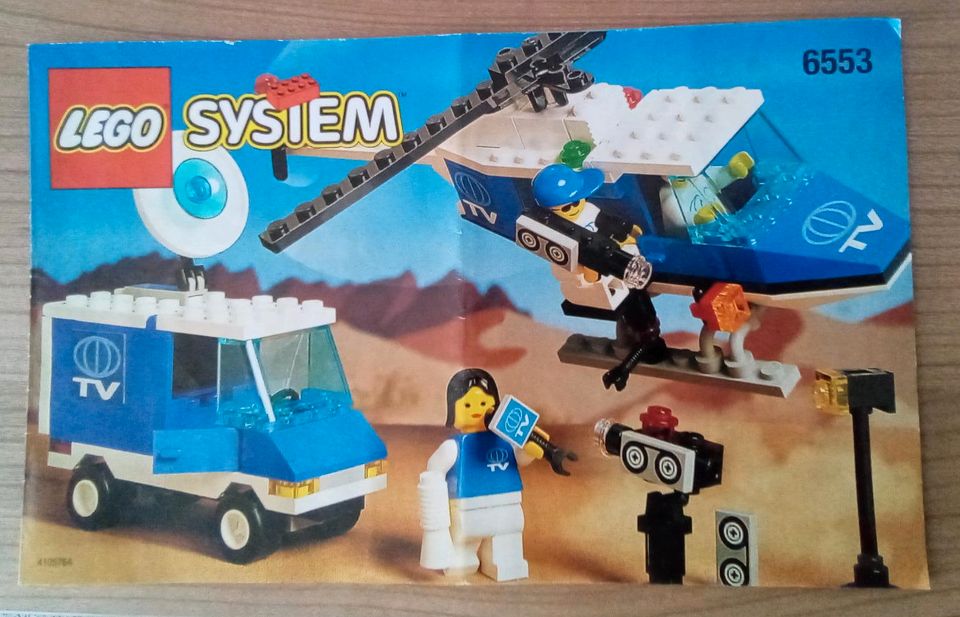 Lego Town 6553, Crisis News Crew, mit Aufbauanleitung aus 1997 in Cleebronn
