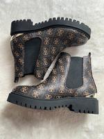 Guess Chelsea Boots aus Leder Modell 'Olet' in braun 37 Nordrhein-Westfalen - Rheda-Wiedenbrück Vorschau