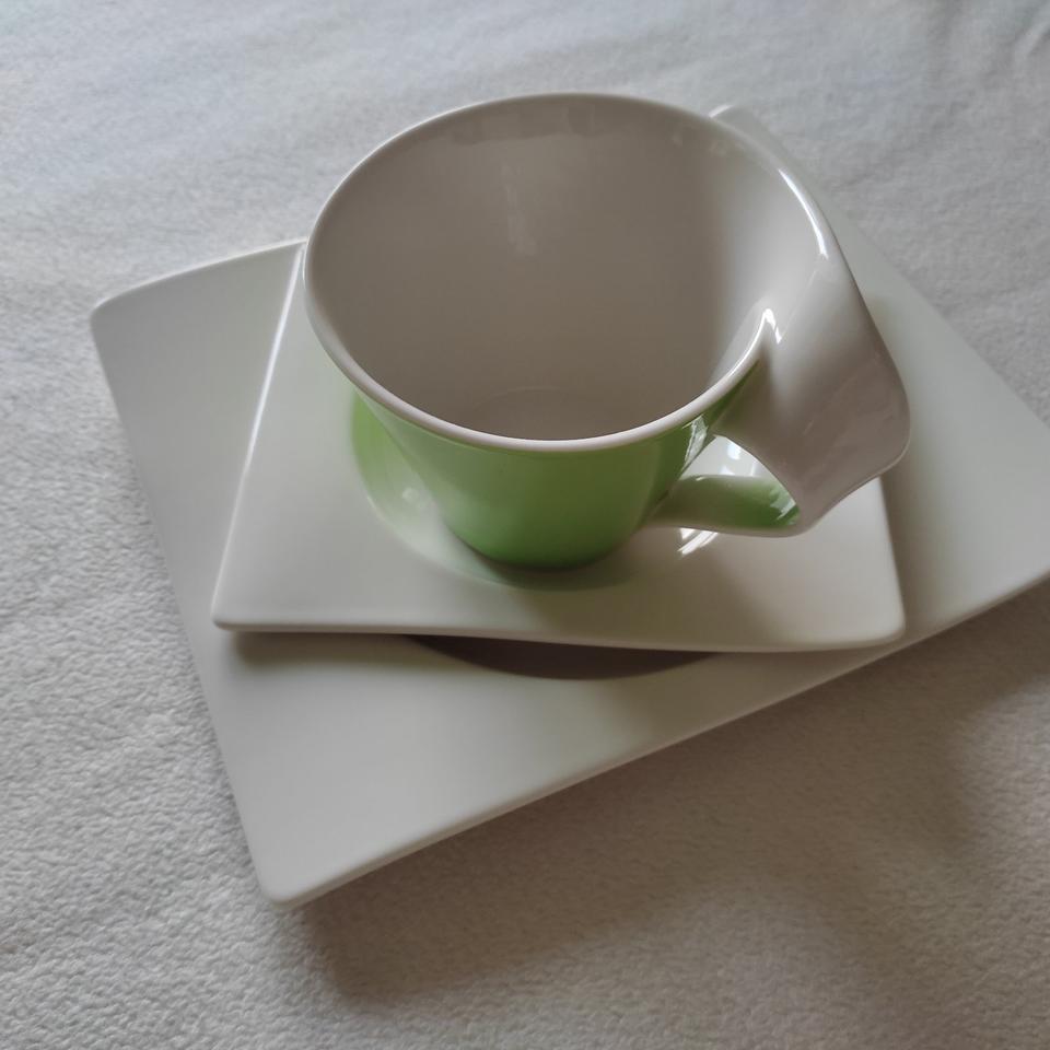 Kaffeegedeck Cappuccinogedeck VILLEROY & BOCH New Wave Grün in Sinsheim