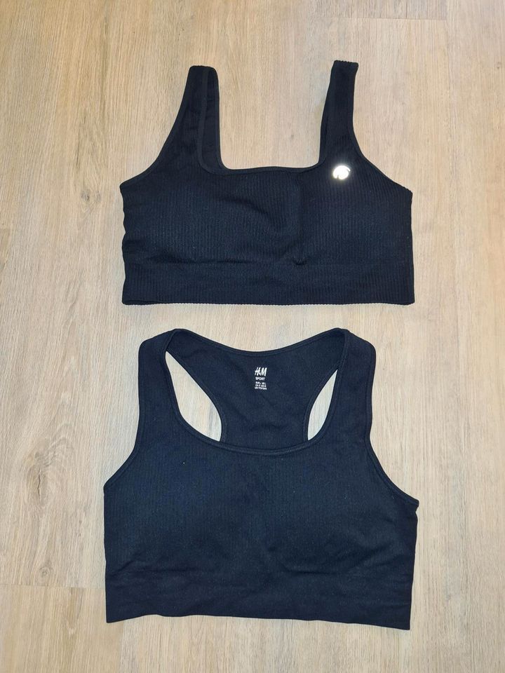 Ocens apart BH L 40 schwarz Sport BH Bustier H&M gepolstert neuw in Bergisch Gladbach