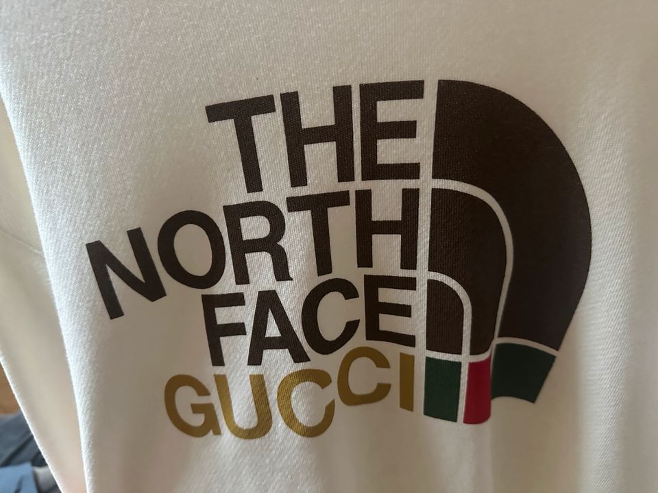 Gucci x The North Face TNF Sweater Sweatshirt Weiß Gr. XL in Bad Laer