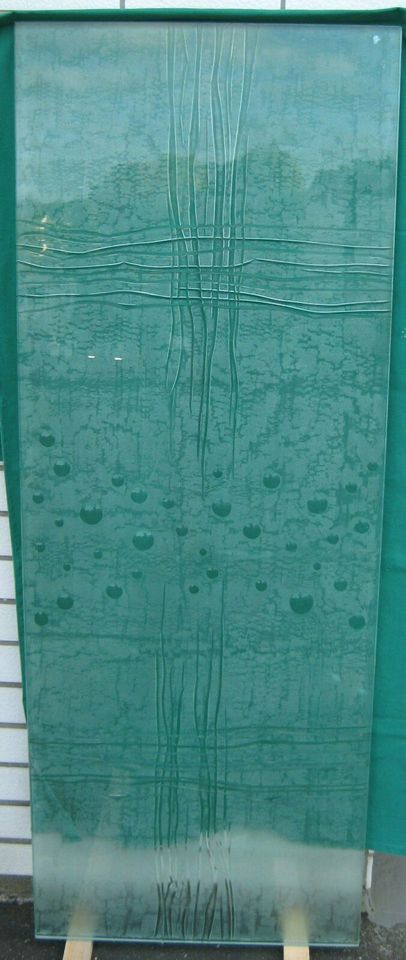 Tischplatte Glas ESG, 160x60 cm, sehr hochwertig geschliffen in Wiesbaden
