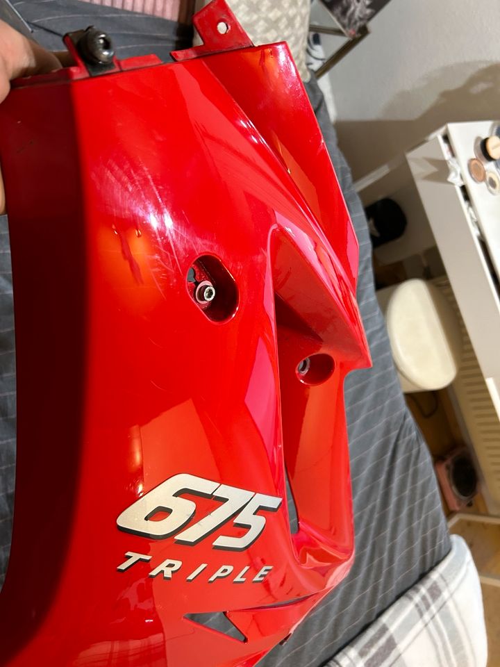Triumph Daytona 675 Verkleidungen D67LC Rot bis 2012 in Dürmentingen