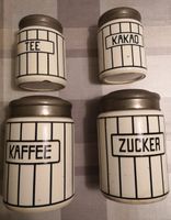 Schöne Porzellan Behälter Tee Kakao Kaffee Zucker Antik Bauhaus Sachsen - Doberschau Vorschau