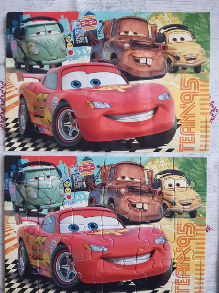 Ravensburger Puzzle 2x24 – Cars2, Lightning McQueen – ab 4 Jahren in Neusäß