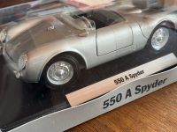 Porsche 550 A Spyder silber Shop OVP 1:18 Hessen - Fritzlar Vorschau