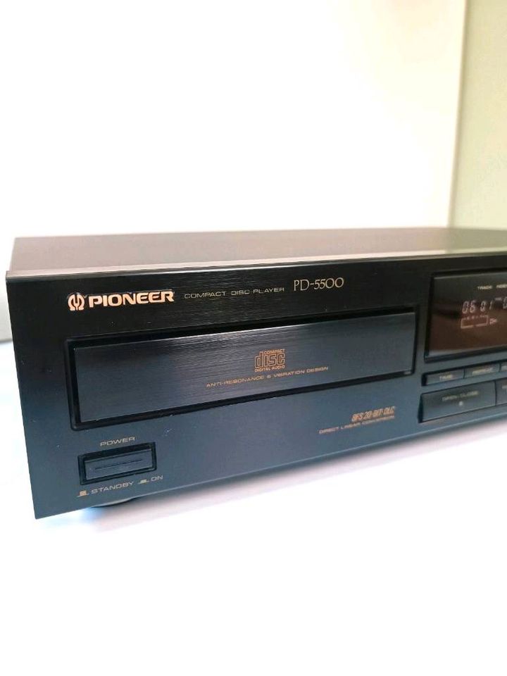 Vintage Pioneer CD Player PD-5500 mit Fernbedienung in Lippstadt