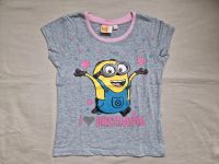 Minions T-Shirt, Gr. 122/128, grau, Sterne, Glitzer Dortmund - Hombruch Vorschau