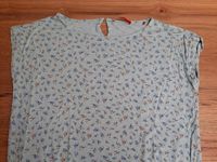 Shirt~s.Oliver~Größe 42~40~mint~Blumen~Gummizug~Shirt~Sommer Bayern - Warngau Vorschau